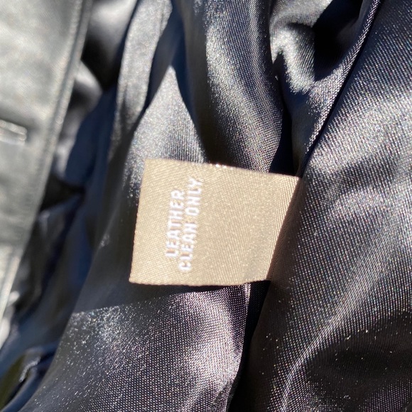 Valerie Stevens Petite Black Leather Jacket - Picture 7 of 8